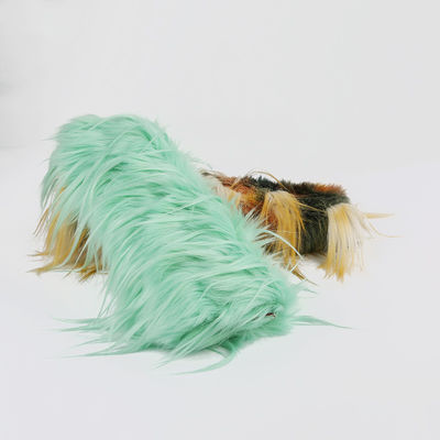 Plush JACQUARD Winter Coats With Luxury Faux Fur 100% Acrylic