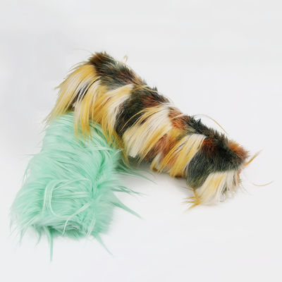Plush JACQUARD Winter Coats With Luxury Faux Fur 100% Acrylic