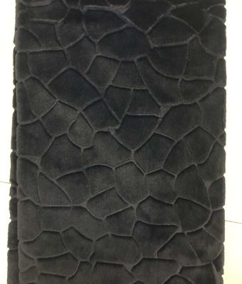 Retail Stock of Knitted Backing Artificial Fur with Polyester / Acrylic Front Material