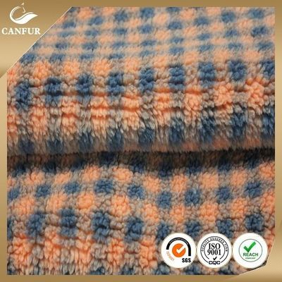 Experience the Softness and Warmth of 160cm Width 100% Polyester Sherpa Fleece Fabric