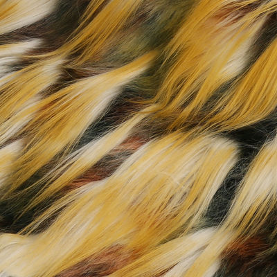 160cm 30-55mm JACQUARD Faux Fur Fabric for Garments 500meters Plush Printed 100% Acrylic