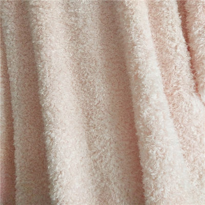 Teddy Bear Plush Fabric 100% Polyester Tricot for Hometextiles Garments Yarn Dyed Knitted Plain 15-20 Days