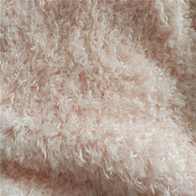 YARN DYED Knitted Plain 100%poly Plush Fabric for Making Teddy Bear Tricot 15-20 Days