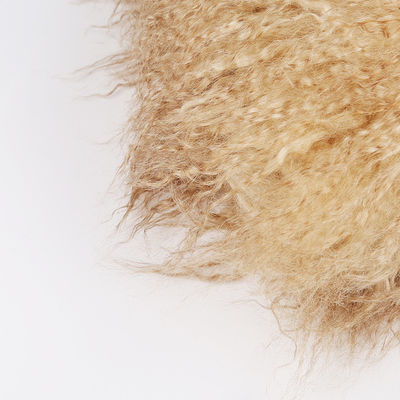 Long Pile Curly Faux Fur Fabric for Winter Coat and Cushions in Any PANTONE Color