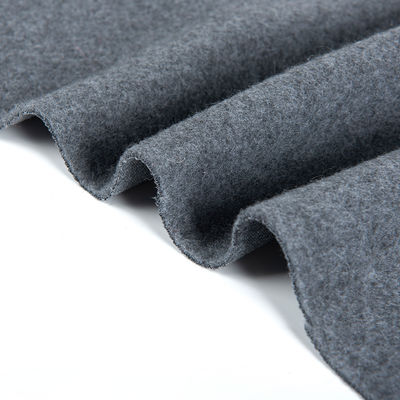 Anti Pilling Two Side Brushed Polar Fleece Fabric for 250GSM Plain Dye Winter Coat