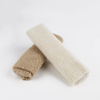 Knitted Weft 100% Polyester Denim Sherpa Lining Fabric for Lining Soft and Insulating