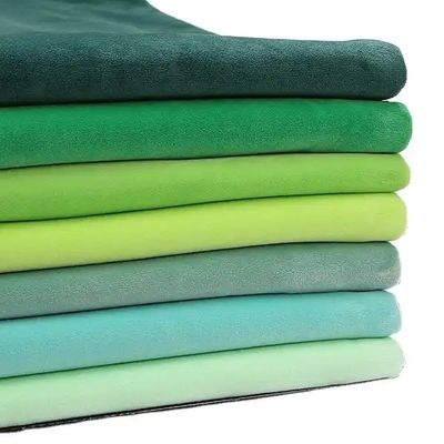 150d*144f Tricot Knitted Double Side Brushed Micro Fleece Polar Fleece Fabric For Jacket