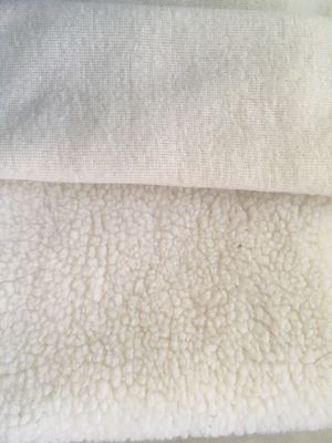 100D Plain 100% Polyester Jackets Sherpa Fabric Lining Fabric with Shrink-Resistant