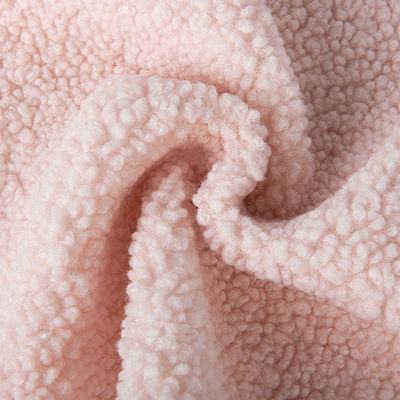 Hand Feeling Soft Comfortable 100% Polyester For Winter Clothing Production