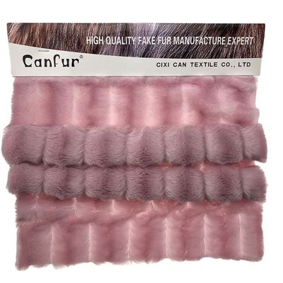 Stylish Appearance PV Plush Fabric with 100% Polyester Yarn Count As per your request