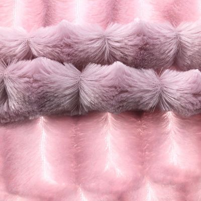 Stylish Appearance PV Plush Fabric with 100% Polyester Yarn Count As per your request