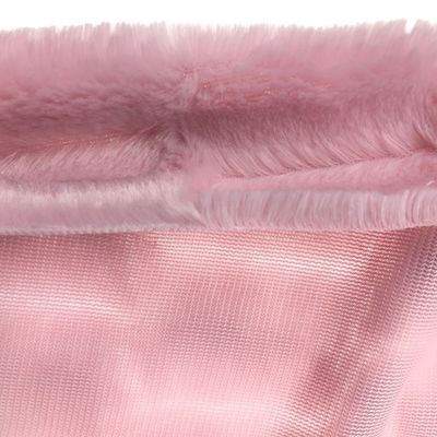 Stylish Appearance PV Plush Fabric with 100% Polyester Yarn Count As per your request