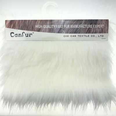 Plush and Luxurious Sherp Long Pile Faux Fur Fabric with 100% Polyester Back Material