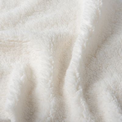 Polyester Sherpa Lining Fabric for Winter Coat Jacket Lining 300-500g/m Width 58/60