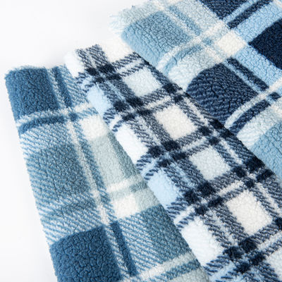 Double Sided Printed Polyester Cotton Velvet For Comfortable Clothing Production