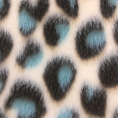 Soft Knitted Backing Faux Fur Textile for Women's Blankets 58/60 Inches Width