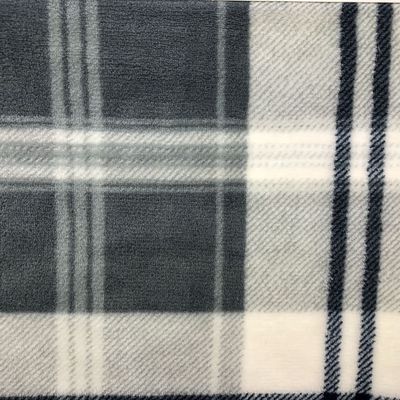 Garment Plush Fabric 100% Polyester Knitted Flannel Fabric for Blanket