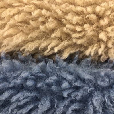 Front Material 100% Polyester Long Pile Faux Fur Fabric for Cozy and Stylish Garments