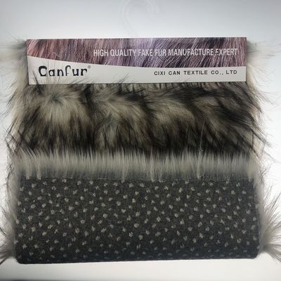 Printed Plush Faux Fur Fabrics for Winter Garment 58/60" Width 1300G/M 100% Acrylic