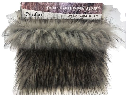 Printed Plush Faux Fur Fabrics for Winter Garment 58/60" Width 1300G/M 100% Acrylic
