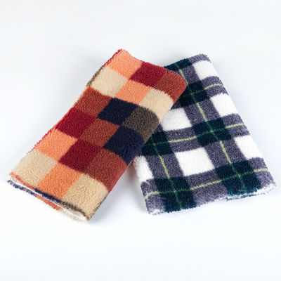 100% Polyester Customize Printing Faux Teddy Fur Fabric Yard Free Samples Faux Lamb Fur