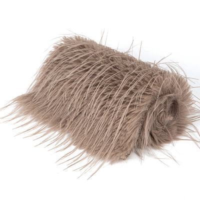 Beautiful Hats and 100% Polyester Long Wool Woven Raccoon Fur for Clothes Dyed Pattern