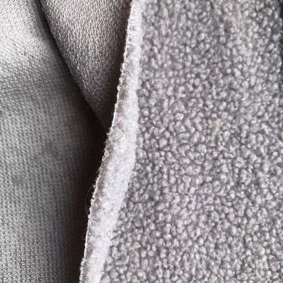 100% Polyester White Fake Real Sherpa Plush Fleece Fabric for Winter Accessories