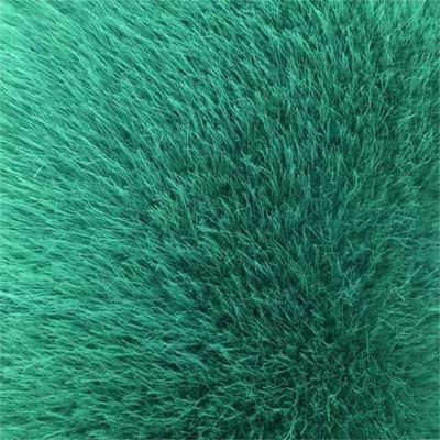 Comfortable Knitted Backing Technics 100% Polyester Faux Fur Fashion Short Fur Fabric