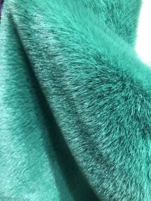 Comfortable Knitted Backing Technics 100% Polyester Faux Fur Fashion Short Fur Fabric