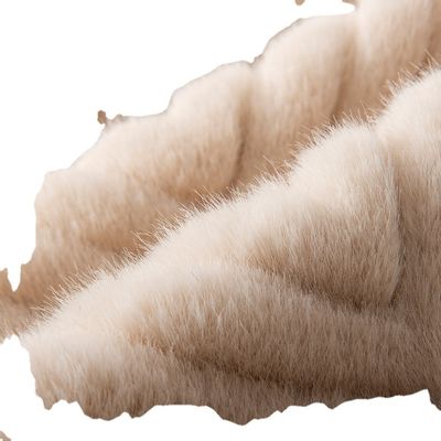 Soft Comfortable Hand Feeling Xiaomi Mink 100% Polyester for Popular Ladies' Clothing