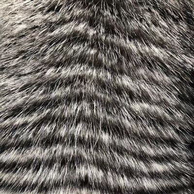 100% Polyester Front Material Faux Fur Fabrics for Winter Garment in Various Densities