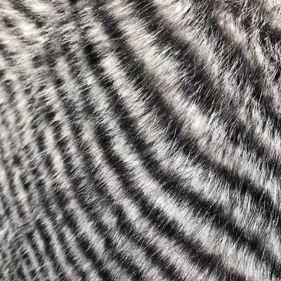 100% Polyester Front Material Faux Fur Fabrics for Winter Garment in Various Densities