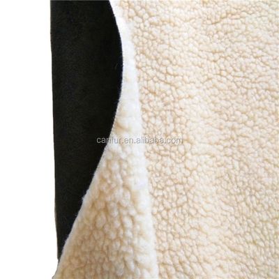 100% Polyester Front Material Women's Faux Fur Textile Material Fabric for Garments