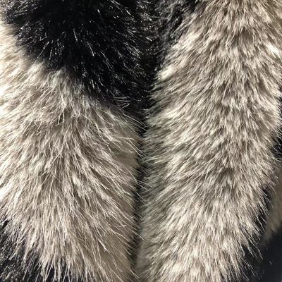 100% Polyester Front Material Women's Faux Fur Textile Material Fabric for Garments