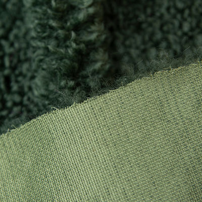 Knitted Medium Weight 100% Polyester Teddy Fabric for Garment Customized Packaging