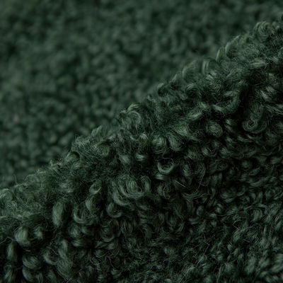 Knitted Medium Weight 100% Polyester Teddy Fabric for Garment Customized Packaging