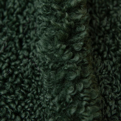 Knitted Medium Weight 100% Polyester Teddy Fabric for Garment Customized Packaging