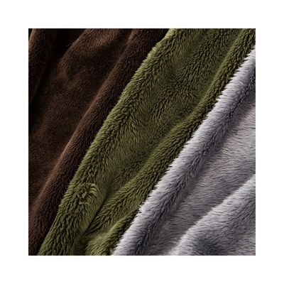 100% Polyester Soft Sherpa Fleece Short Fur Fabric For Toy Coat Customizable