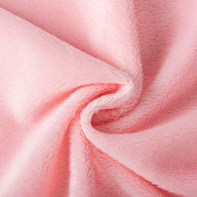100% Polyester Soft Sherpa Fleece Short Fur Fabric For Toy Coat Customizable