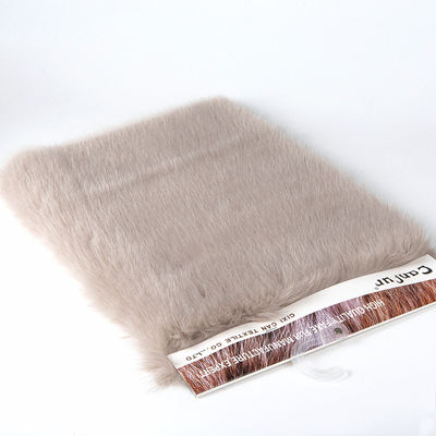 100% Polyester High Weight Sherpa Artificial Fur For Winter Clothing Production