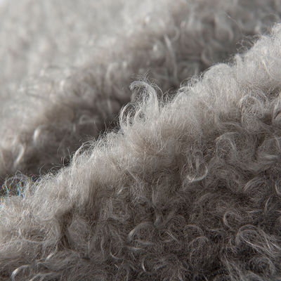 Flannelette Circles Curly Fabric 100% Polyester Fleece Teddy for Fashionable Garment