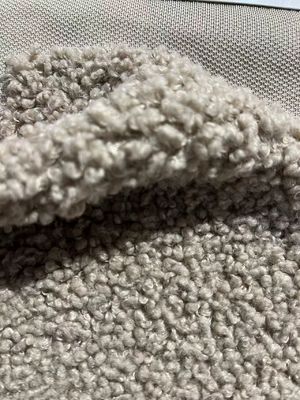 Soft and Versatile 100% Polyester Solid Color Knitted Teddy Fleece Fabric for Garment