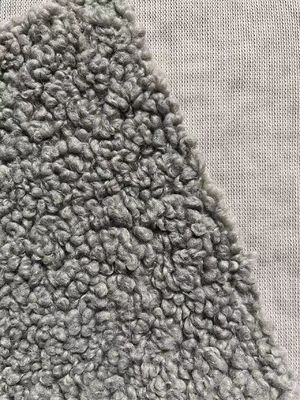 58/60" Width Customized Knitted 100% Polyester Single Face Teddy Fabric for Clothing Toy