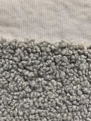 58/60" Width Customized Knitted 100% Polyester Single Face Teddy Fabric for Clothing Toy