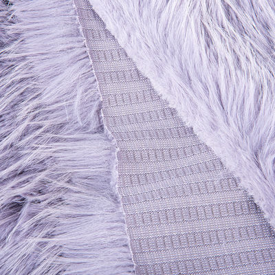 Long Pile Faux Fur Fabric with 100% Polyester Back Material and 58/60" Width