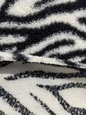 Custom Printed Teddy Fabric Warm 100% Polyester Knitted for Coat and Toy Width 58/60