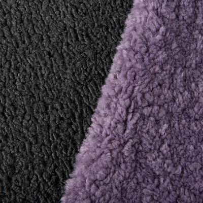 Popular Design Hometextile SOLIDS Pattern Polyester Suede Fabric for Garment and Sofa