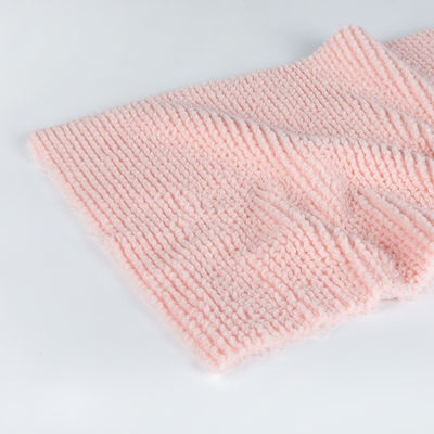 Plain Style Double Faced Sherpa Fleece Fabric for Garments and Blankets 58/60" Width