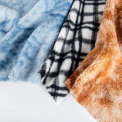 Special Dyeing Teddy Fabric for Garment/Sofa in Medium Weight 100% Polyester Sale