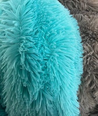 Knitted PV Plush Toy Fabric with 100% Polyester Back Material and Durable Texture